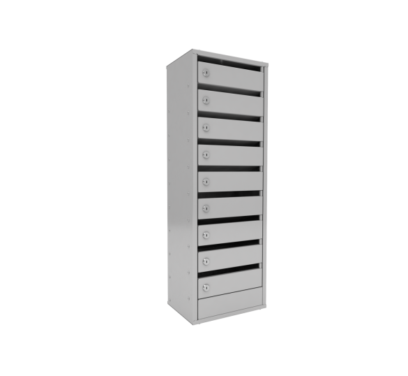 9-и секционный почтовый ящик «Омега» 